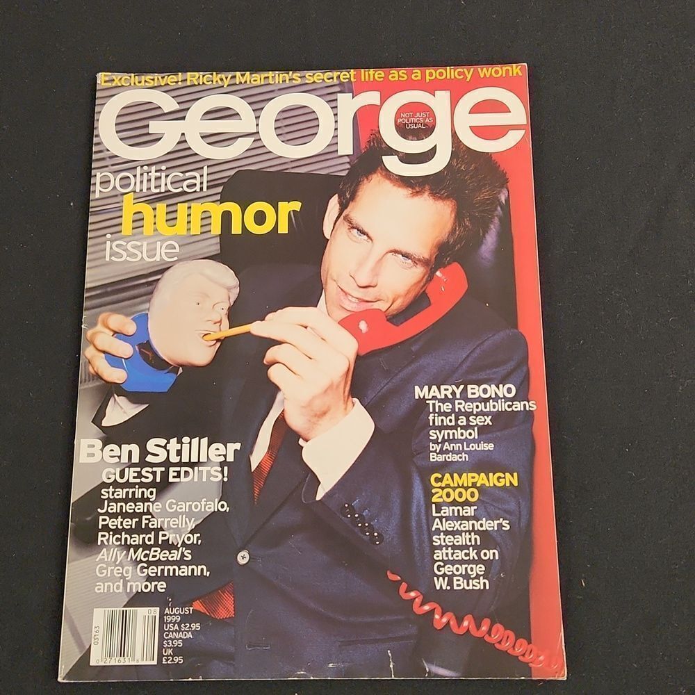 George Ben Stiller 1999 Magazine
